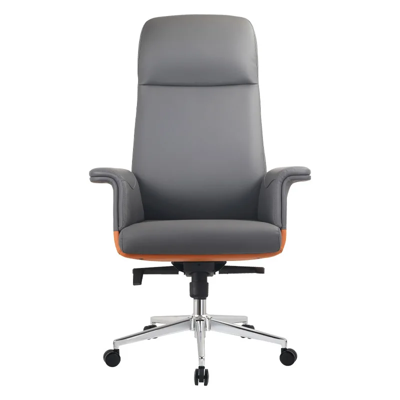 

Simple business office chair Hotel study leather art swivel chair can be lifted and rotated