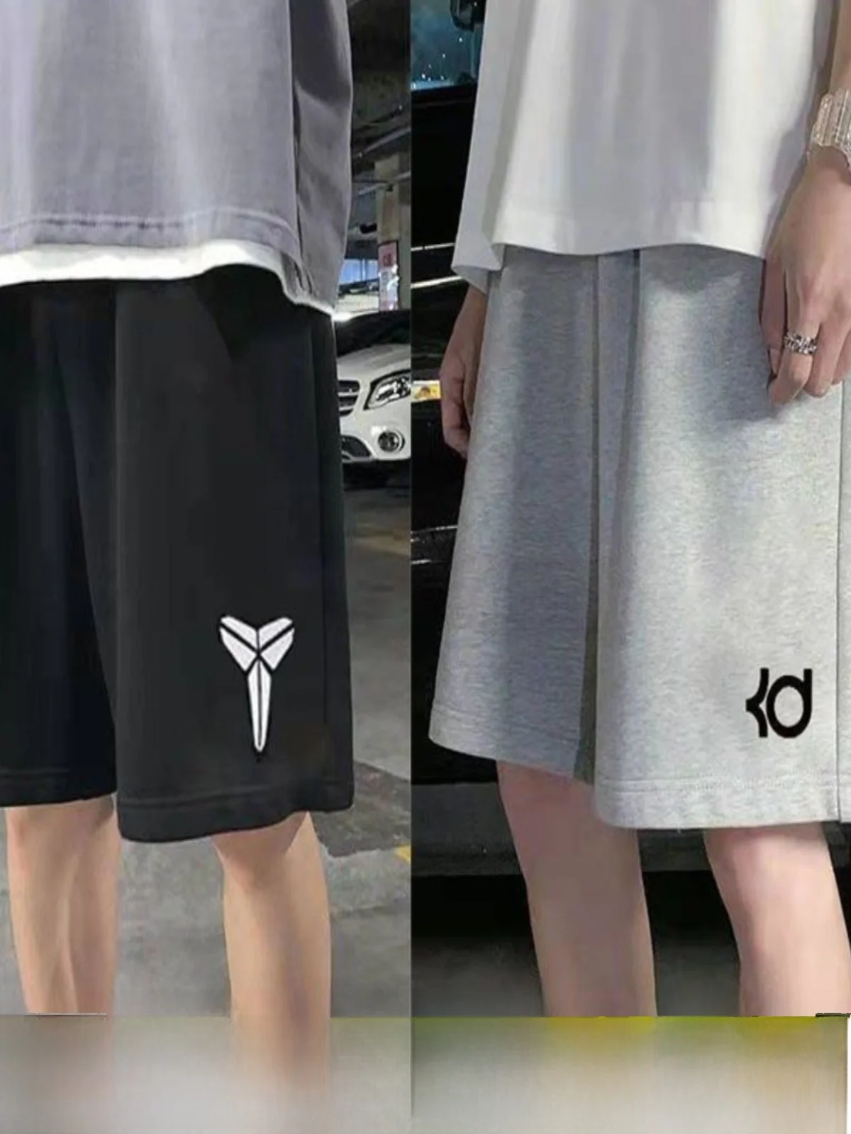 

Men's Cotton Qui Dry Five-Quarter Length orts for Baskeall Running Beach Training Fitn Casual Loose Baskeall Pants