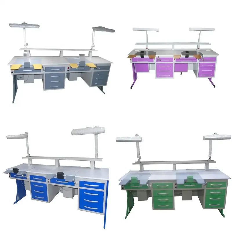 【2026】 Lab Equipment Work Bench 2.15m Double Lab Working Station