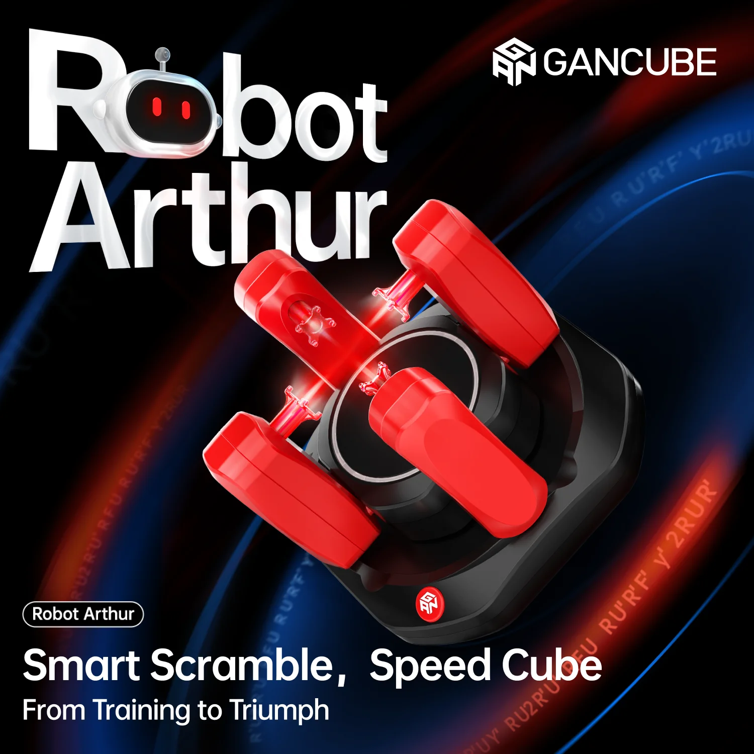 [JudyCube] GAN Robot V2 Use for 3x3 Magic Cube Automatic Scraping and Resolution Online Competition and Training GAN Robot II