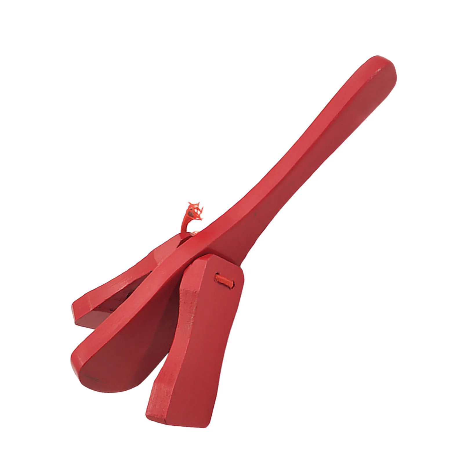 Wooden Castanet Kids Musical Instrument Handheld Percussion Flapper Educational Rhythm Toy Portable