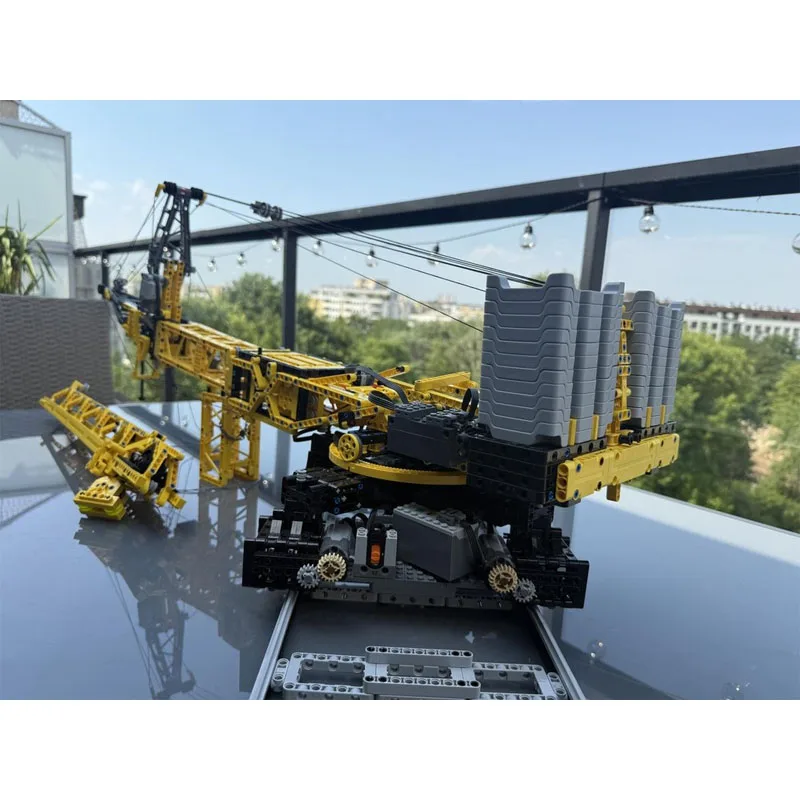 

MOC-227638 New Classic Tower Crane Building Block Model, 2340 Parts, Creative Toy Gift for Boys, Kids' Birthday and Christmas