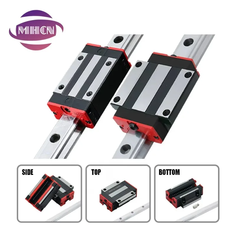 Linear Guide Original HGH HGW HGR EGR EGH 15/20/25/30/35 MGN5 7 9 12 15 20 100 hingga 6000mm Dapat Mengganti HIWIN untuk CNC