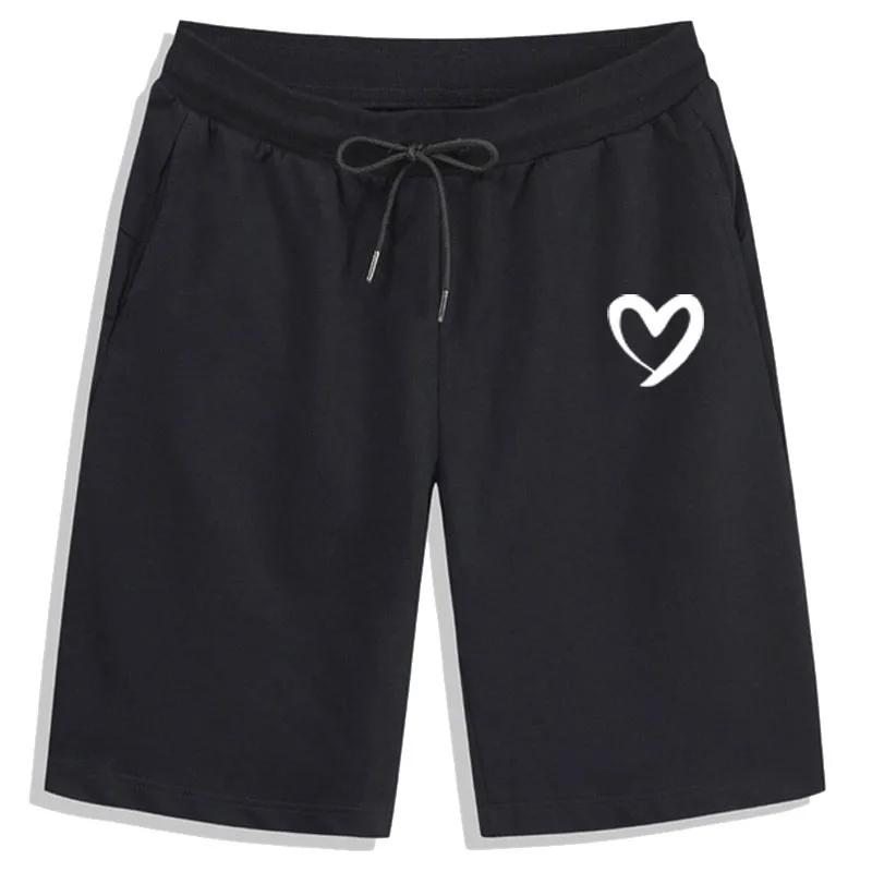 Fashionable men's summer solid color shorts, elastic loose fitness shorts, breathable sports and casual 5-point pants