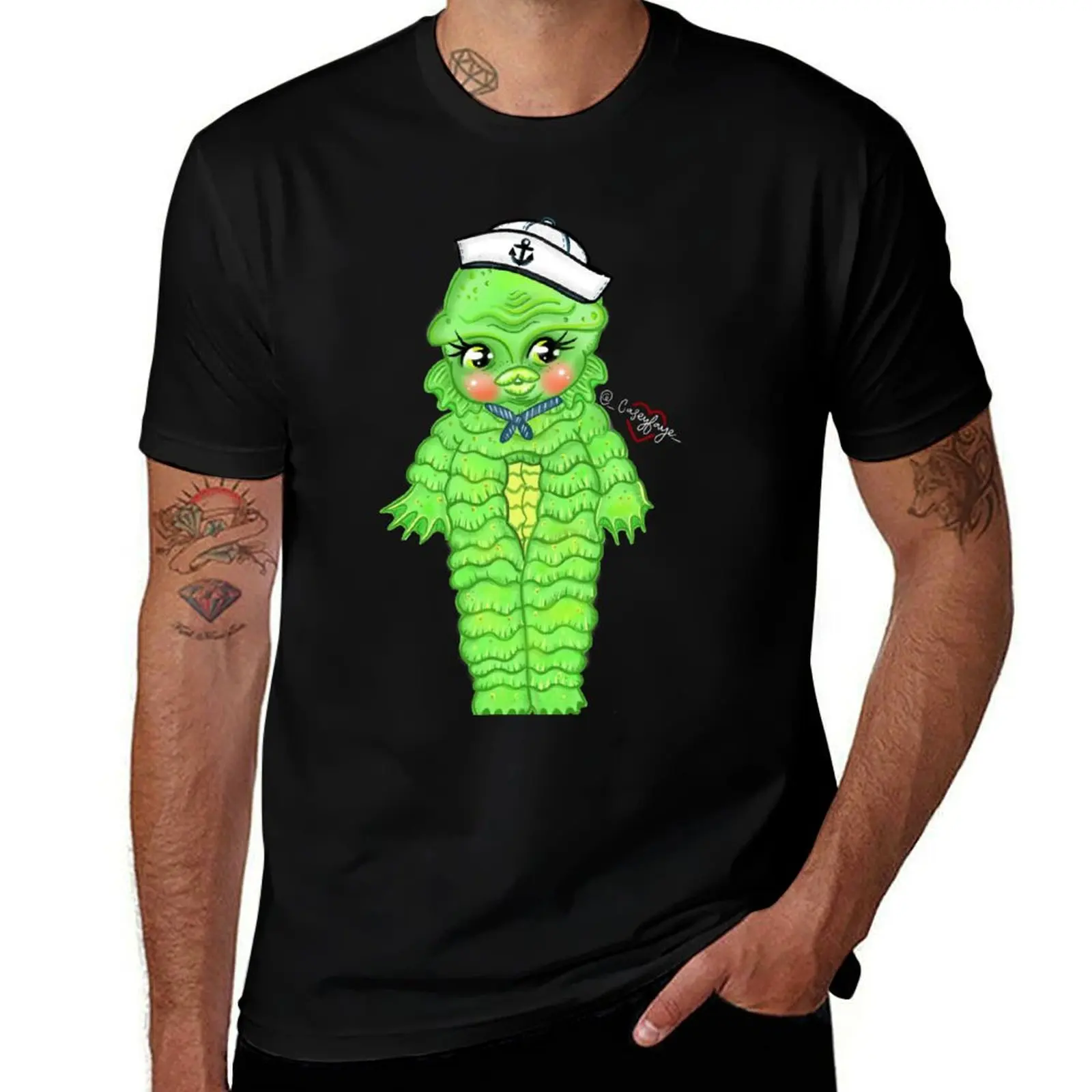 Creature Kewpie T-Shirt Work Outdoor Short Sleeve Tee