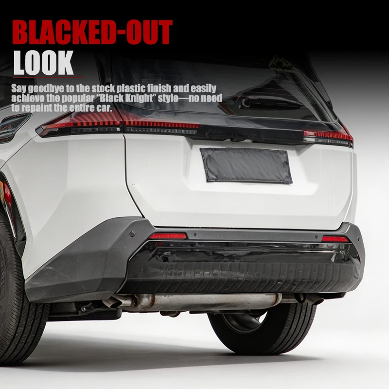 Rear Bumper Guard Blackout Cover For Toyota NEW RAV4 XA60 2026+ Car Back Bumper Guard Protector Body Kits Exterior Upgrade Parts
