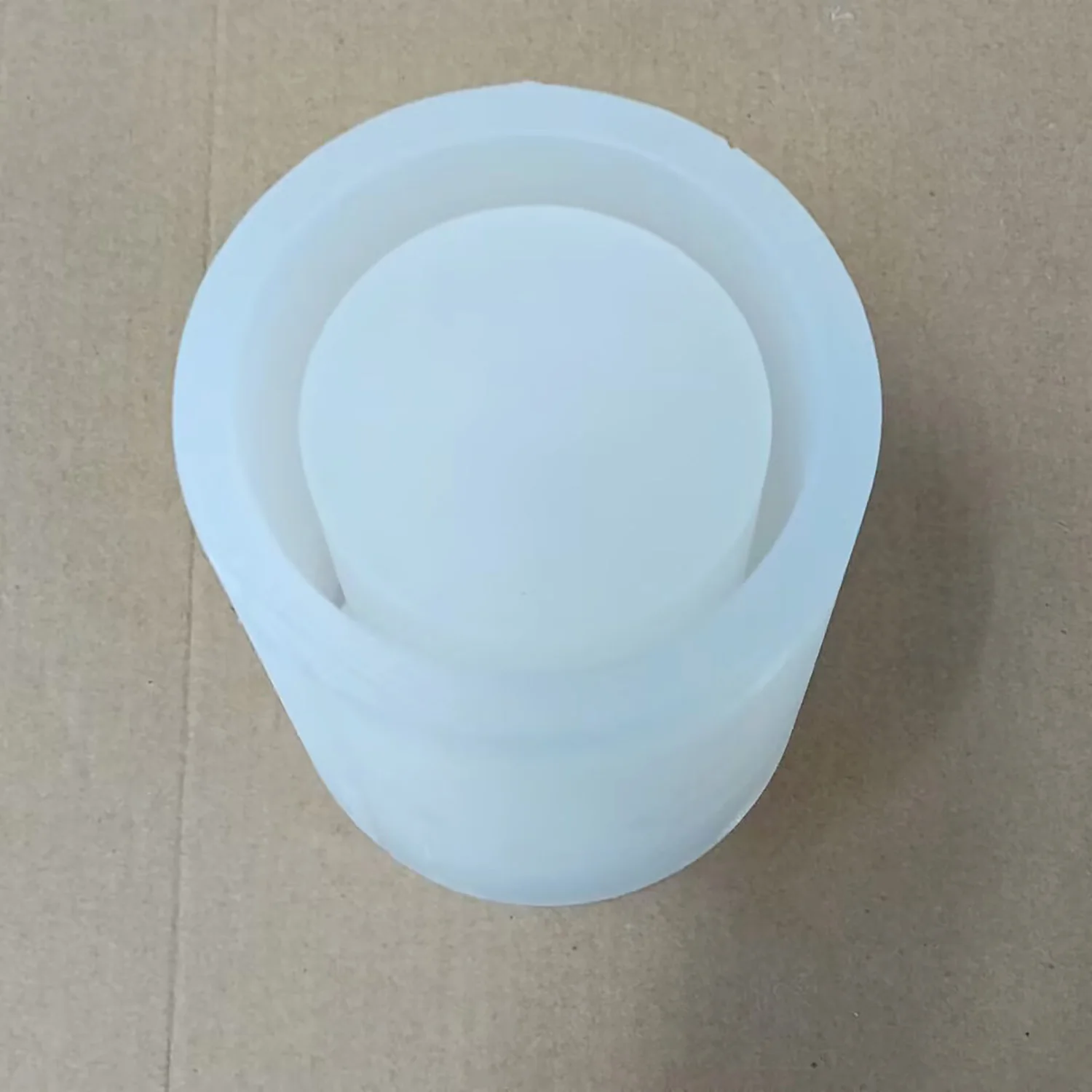 Silicone Mold For Yahrzeit Memorial Candle Holder, Jewish Ner Neshama Soul Candle Cup Casting Mold, Concrete Jesmonite Mould view 6