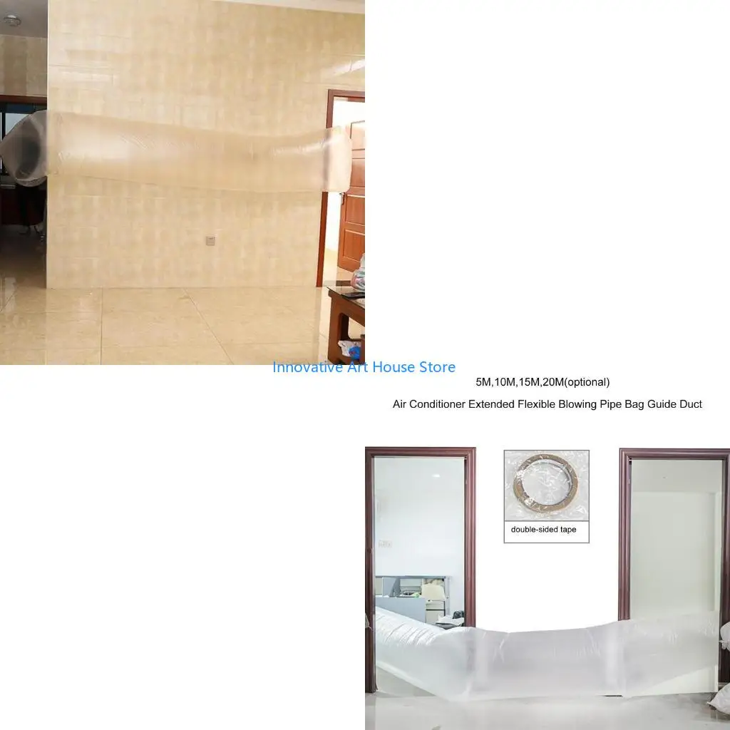 

E1PC Air Conditioning Extended Pipe Guide Duct Bags Air Conditioner Blowing Bag