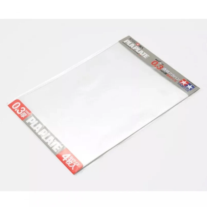 Imagem -02 - Tamiya-transparente Kst Plate Model Making e Renovação Craft Tools Clear Pla-plate b4 Grosso Tamanho 364x257 mm 03 mm 70191 Pcs