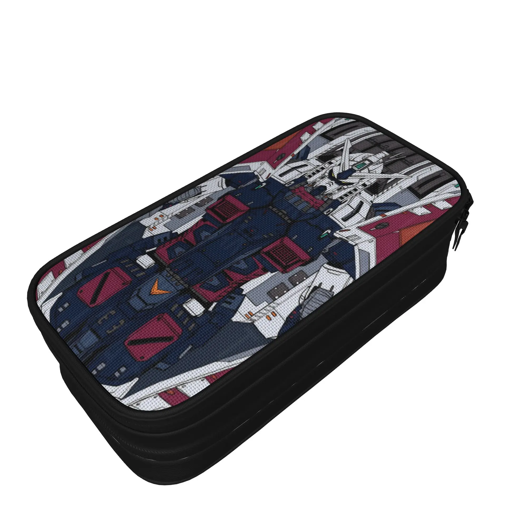 mobile suit gundams Pencil Cases Fashion   Pen Box Bags Student Large Storage Students School Gift Pencilcases