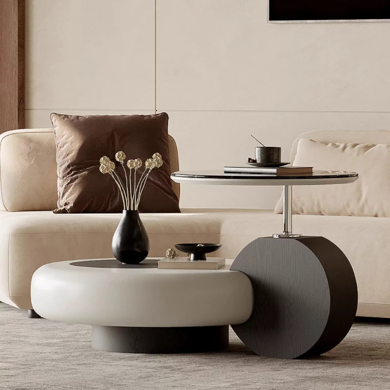 Balcony Italian Coffee Tables Home Simple Furniture Living Room Coffee Tables Nordic Wooden Furniture Столик MH40CJ