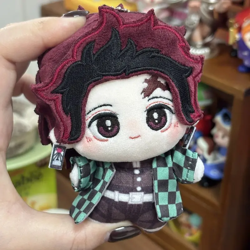 New Kamado Tanjirou Cotton Doll 10cm Demon Slayer Plush Toys Cute Stuffed Animals Anime Peripheral Toys Gifts For Anime Fans