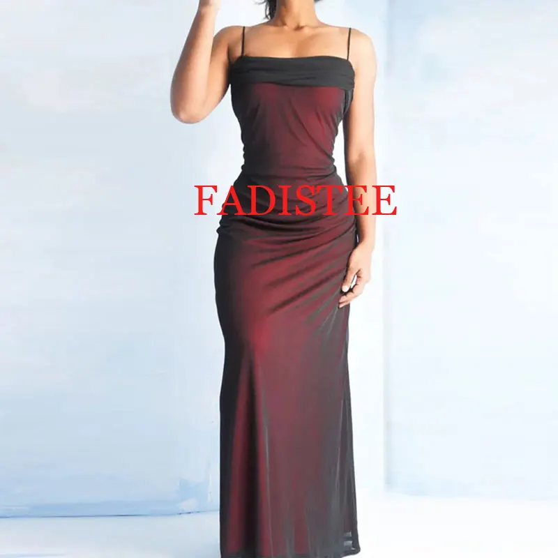 New Style Sexy Spaghetti Straps Prom Dresses Vestidos De Fiesta Elegantes Para Mujer 2023 Robe Soireé Femme