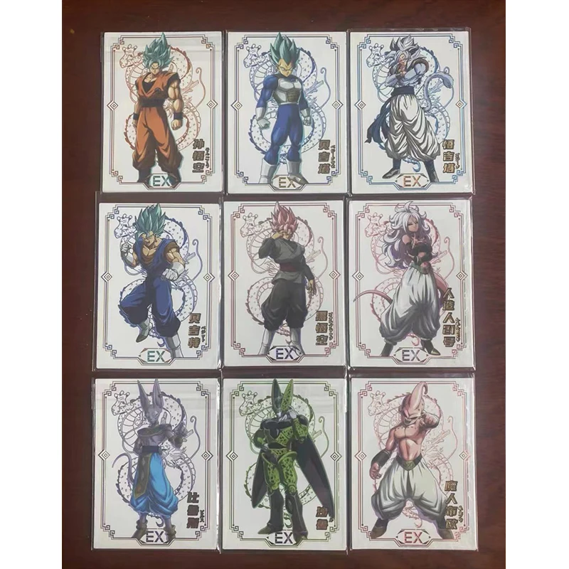 Dragon Ball Manga Son Goku Vegeta Iv Android 18 Frieza Gogeta Ex Sp Mr Card New Collection Man Birthday Christmas Gifts