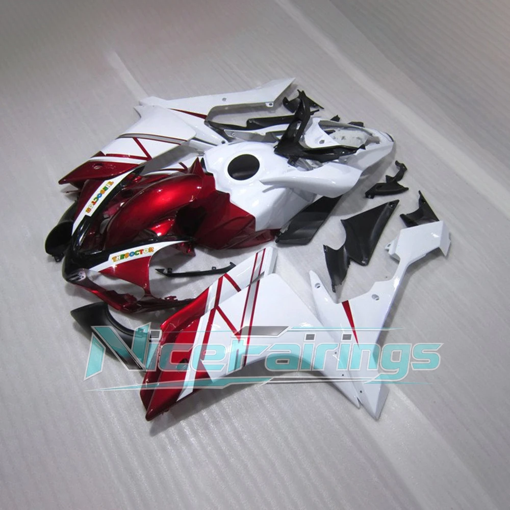 High Grade Injection Fairing Kit Fit for Yamaha 2007 2008 YZFR1 YZF R1 07 08 White Red Motorcycle Fairings Body Kits RN19 view 3