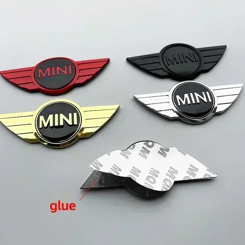 

Metal Car Front Hood Rear Trunk Emblem Badge Sticker for BMW Mini Cooper S F56 F57 R55 R56 R60 Replacement Logo Accessories