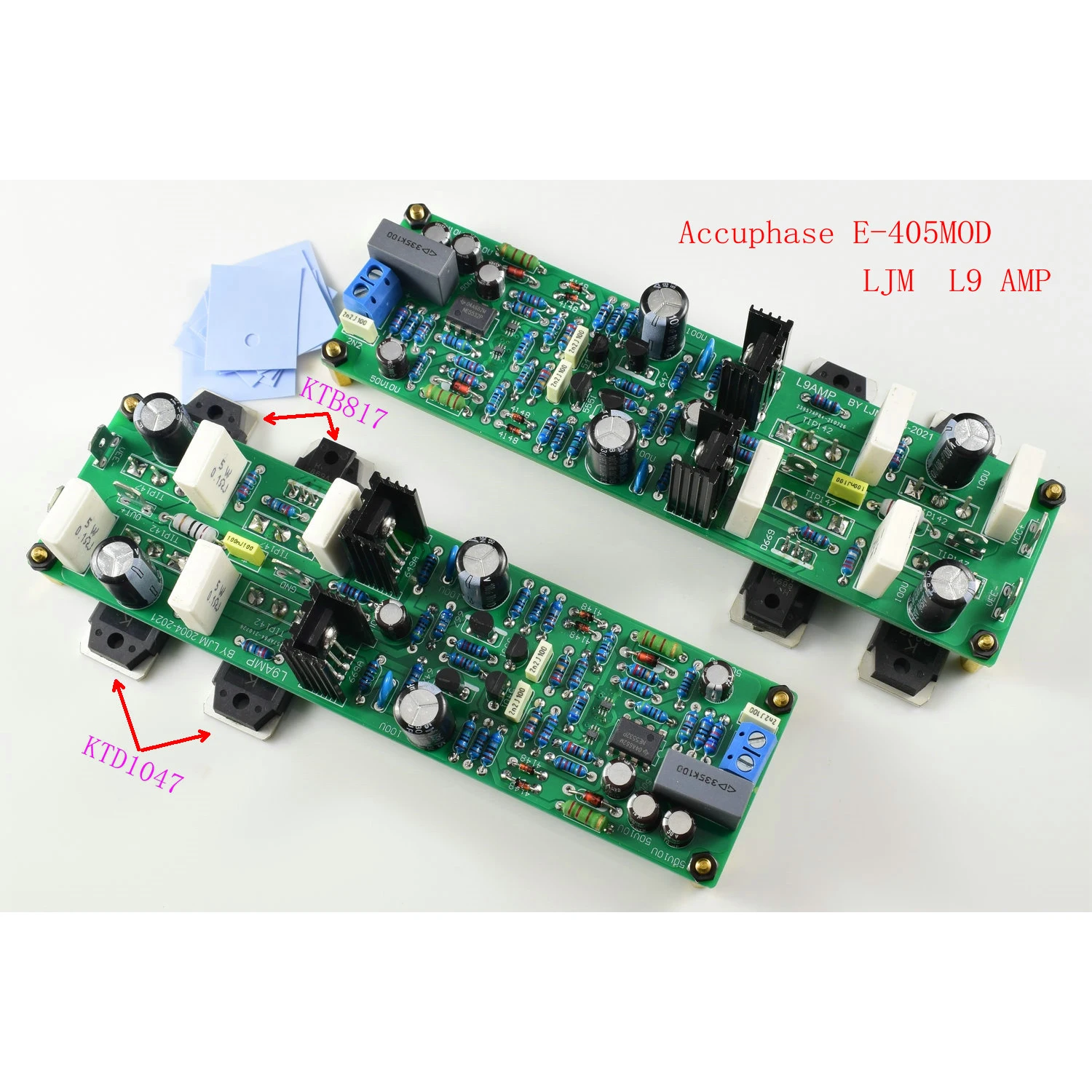 

Accuphase E405-MOD180W+180W Front and rear stage combined type power amplifier board HIFI audio amplifier board DIY