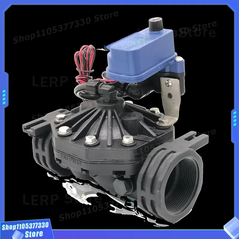 3 Way Hydraulic Electric Solenoid Valve for Farm Garden Sprinkler System Irrigation Water Control Automatic Switching Device