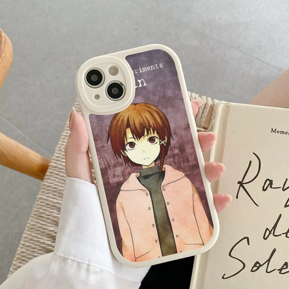 Serial Experiments Lain Phone Case Hard Leather For IPhone 16 15 14 13 12 Mini 11 14 Pro Max Xs X Xr 7 8 Plus Fundas