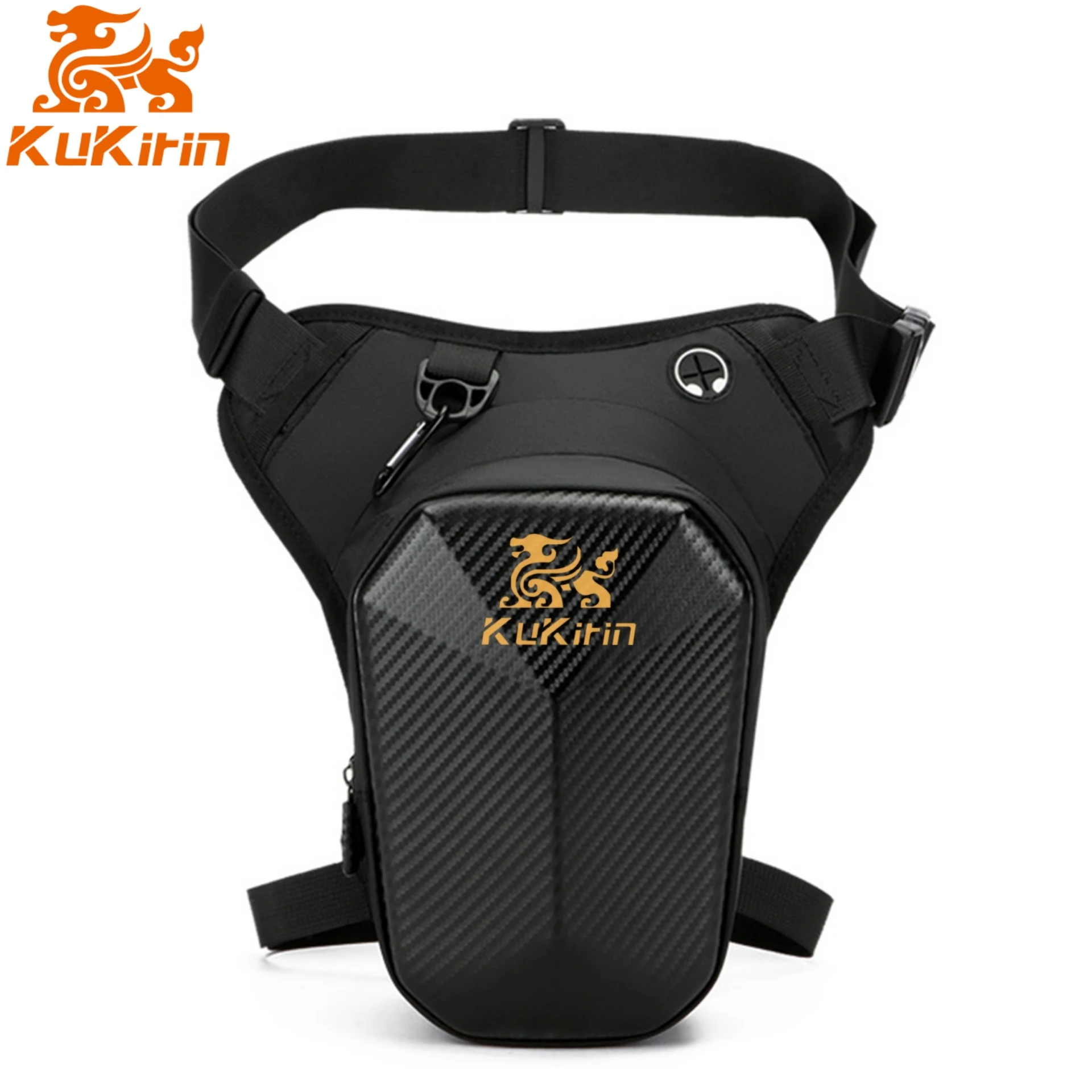 Kukirin دراجة نارية الساق الجانب حقيبة الدراجات متعددة الوظائف Crossbody إيفا هارد شل مقاوم للماء الرياضة في الهواء الطلق حقائب الخصر عادية