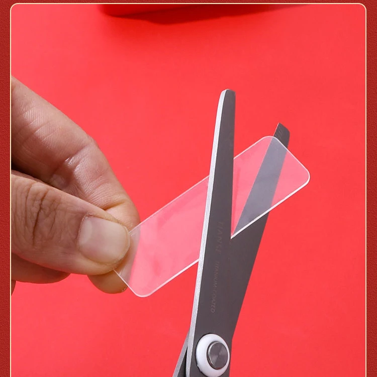 Reusable Double Sided Stickers Nano PVC Tape Washable Waterproof Wall Sticker Traceless Self-Adhesive Transparent Tape