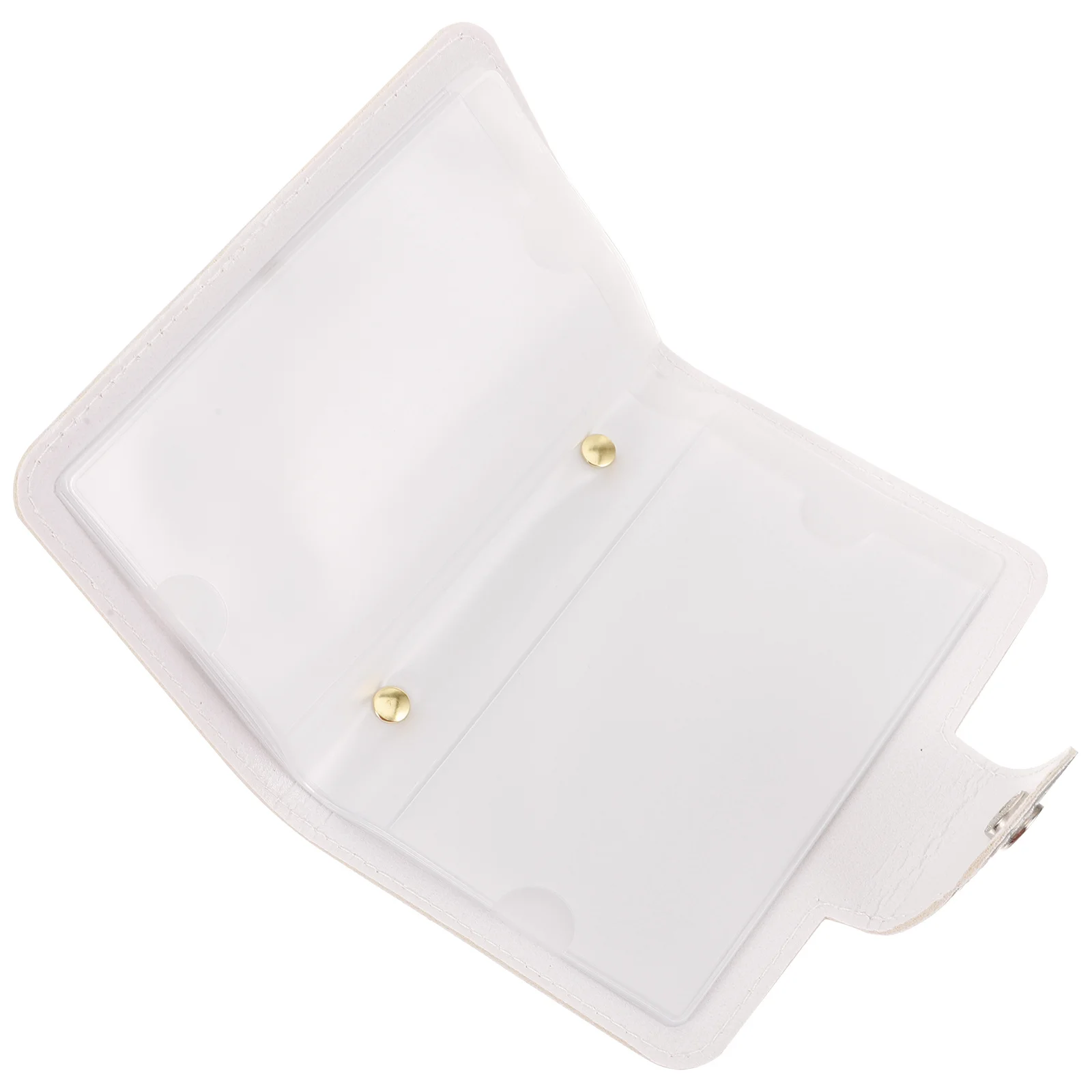 Nail Art Template Case Multiple Card Slots Secure Snap Fastening Storage for Nail Printing Plates Bag Cards Bag