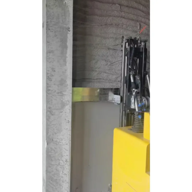 Hot Sales New Wall Cement Machine Automatic Wall Tool Wall Cement Plastering Crushing Machine