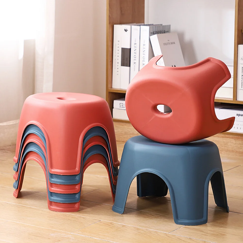 

Small Stool Anti-skid Footstool for Kids Stools Home Non-slip Household Footrest Furniture Low