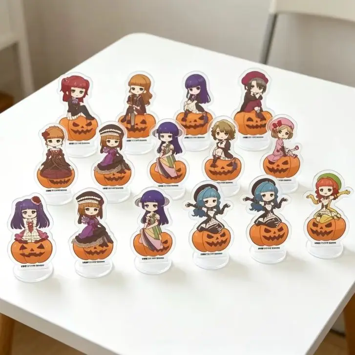Umineko When They Cry 10cm Lambdadelta Beatrice Bernkastel  Acrylic Stand Figure Keychain Tabletop Decorations