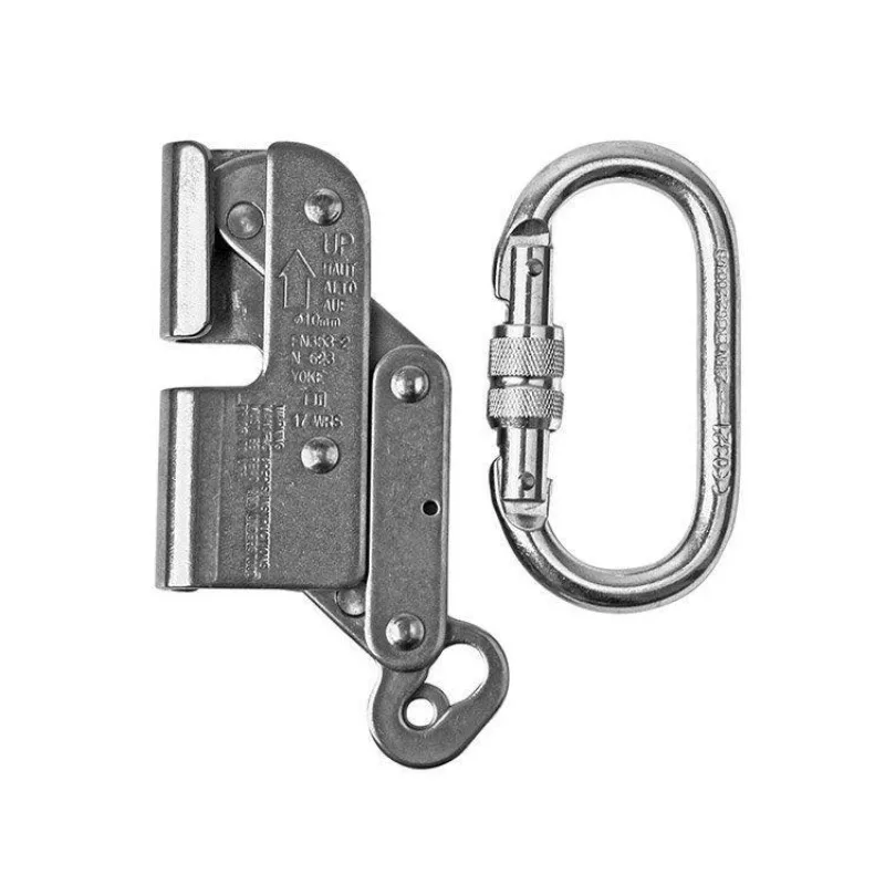 Human body anti-fall slow descent rope device Outdoor rock power anti-fall device Industrial speed difference rope grabber
