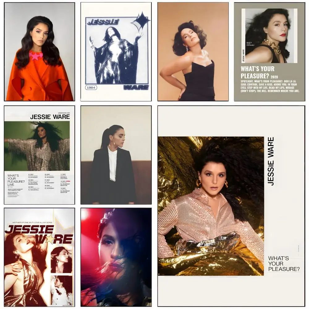 British Soul Pop Vocalist J-jessie Ware Poster HD art sticky wall waterproof home living room bedroom bar aesthetic decoration