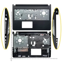 DELL Inspiron 15 5555 5558 5559 3558 3559 3552 LCD 상단 케이스/베젤 커버/손목 받침대 대문자/하단 베이스 커버 용 노트북 쉘