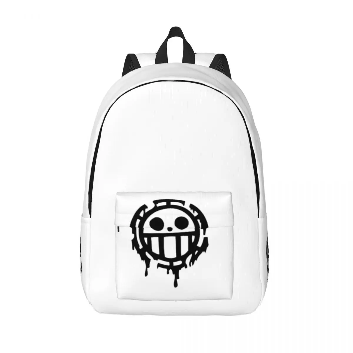 

Trafalgar Law Logo Backpack for Men Women Fashion High School Hiking Travel Daypack College Shoulder Bag Outdoor