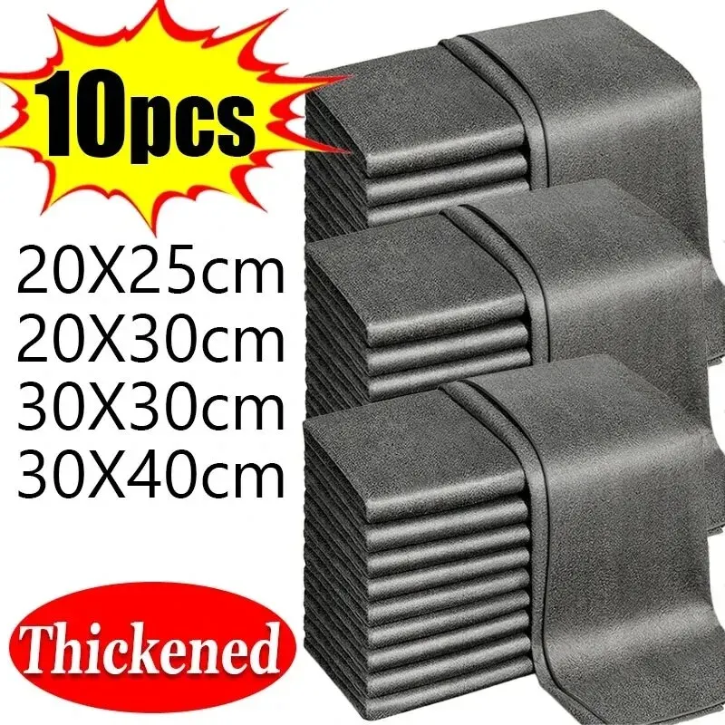 1/3/5/10 قطعة قابلة لإعادة الاستخدام ستوكات ماجيك تنظيف الملابس المنزلية المطبخ نافذة مرآة مناديل قابل للغسل الخرق 20206 أدوات نظيفة جديدة #6