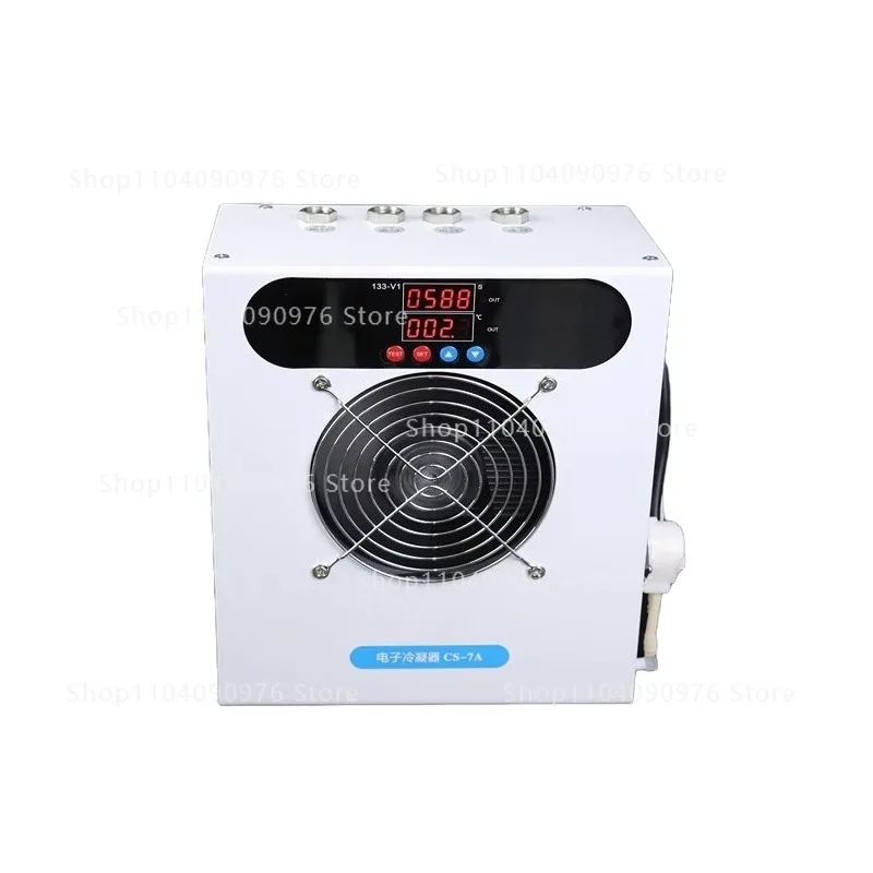 Electronic Condenser Small Dual Channel Flue Gas Detector Stainless Steel Cold Chamber Gas Dehumidification Cooler