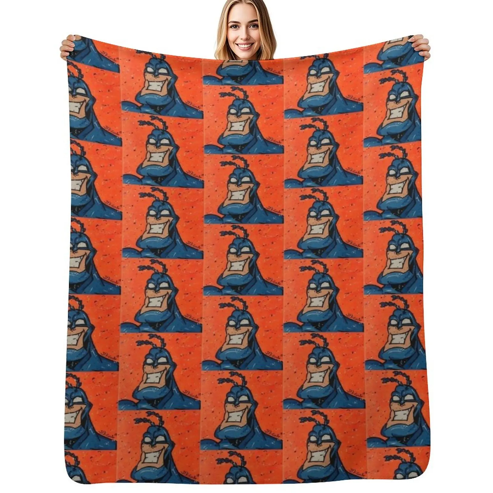 Spoon! Throw Blanket Travel Loose Camping manga Furry Sofas Blankets