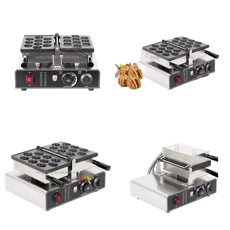 2026 Commercial and Shaped Cake Manju Waffle Snack Food Machine Walnut Cookie Wafer Maker