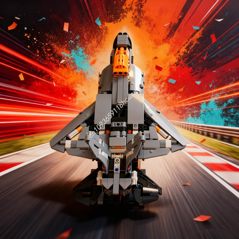 

516pcs MOC Raptor Technical Model Building Blocks Architecture Christmas Gift DIY Creative Education Brick Kids Toys Birthday