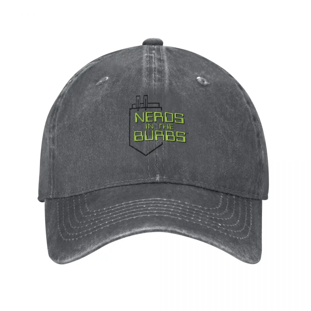 

Nerds In The Burbs Logo Baseball Cap dad hat Brand Man cap Women's Golf Clothing Men's