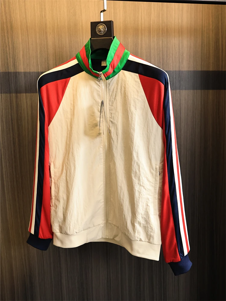 

Линия, высокий контрастный цвет, блузка, весна 2024, мужские виды спорта на открытом воздухе, свободный крой, воротник-стойка Jaet Faion Urban Sle