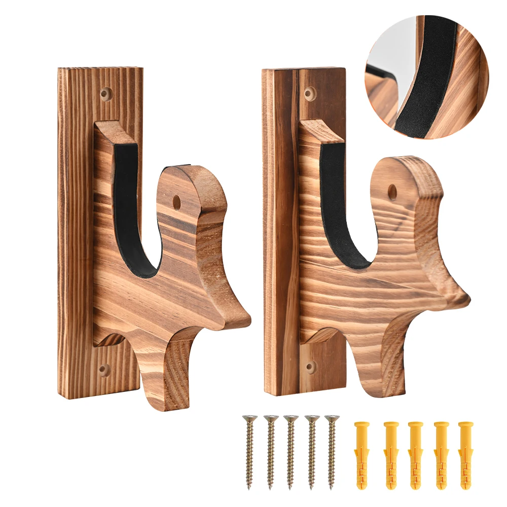 Soporte de Pared para Armas, Soporte para Rifles, Escopetas, Arcos y Flechas con Ganchos y Acolchado Suave para Accesorios de Caza