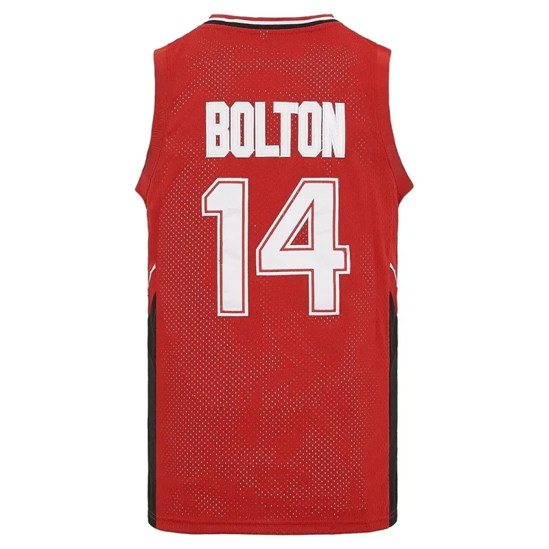 Película Wildcats High School #   14 Troy Bolton camiseta de baloncesto camiseta deportiva Cosplay disfraces de fiesta de Halloween para hombre #   1 #   W.