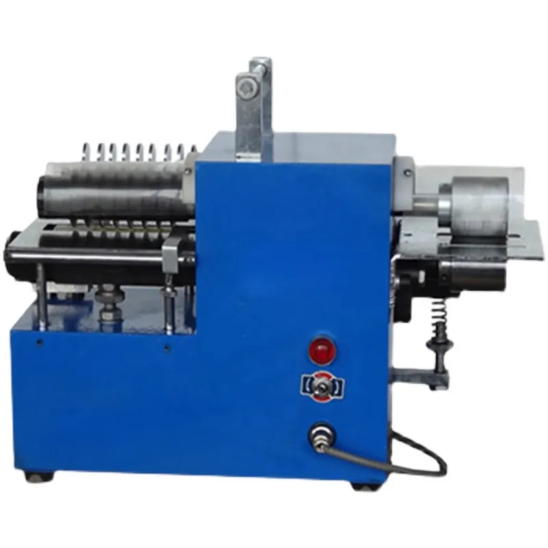 Table Top Manual Fed Leather Splitting Machine, Portable Desktop Leather Skiving Paring Machine for DIY Leather Craft & Small