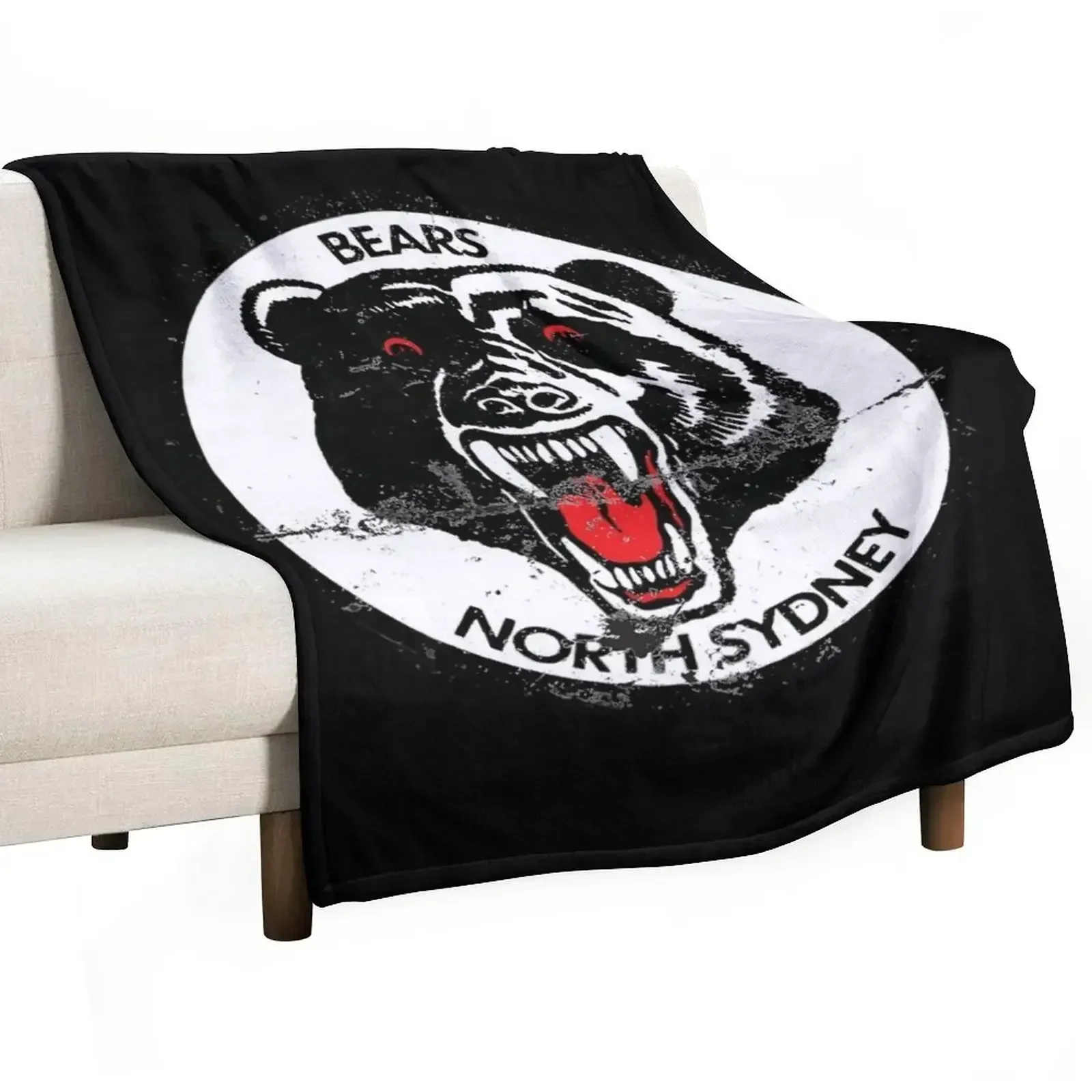 

North Sydney Bears Throw Blanket Weighted Warm sofa bed Sofa Throw Blankets