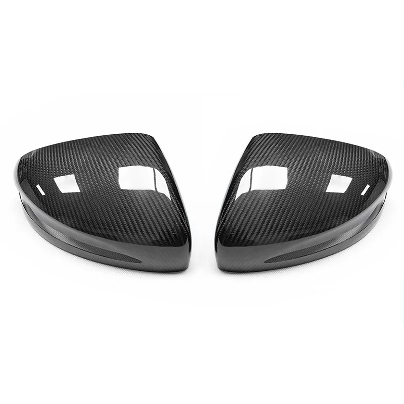 W464 TOP Glossy Dry Carbon Mirror Cover for Mercedes W464 G class GLE class GLS class 2019 2020 Added on style Side Mirror Cover