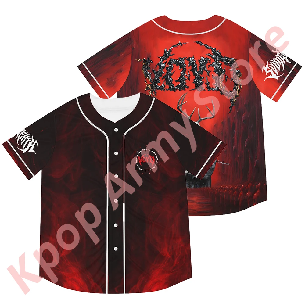 Svdden Death Harbinger Fall Tour Merch Jersey New Logo Baseball Jacket Women Men Fashion Casual T-shirts