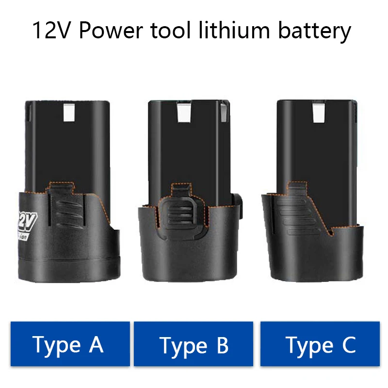 Electric Screwdriver 12V 2500mah Rechargeable Li-ion Battery Electric Drill 18650 12V High Performance Batteria for Power Tools