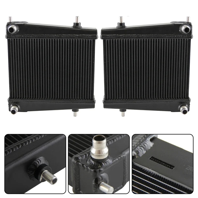 Performance Aluminum Auxiliary Radiators Fit for Toyota Supra GR A90/A91 3L Turbo B58 2020-2022 for BMW Z4 M40i/M340i 2019-2022