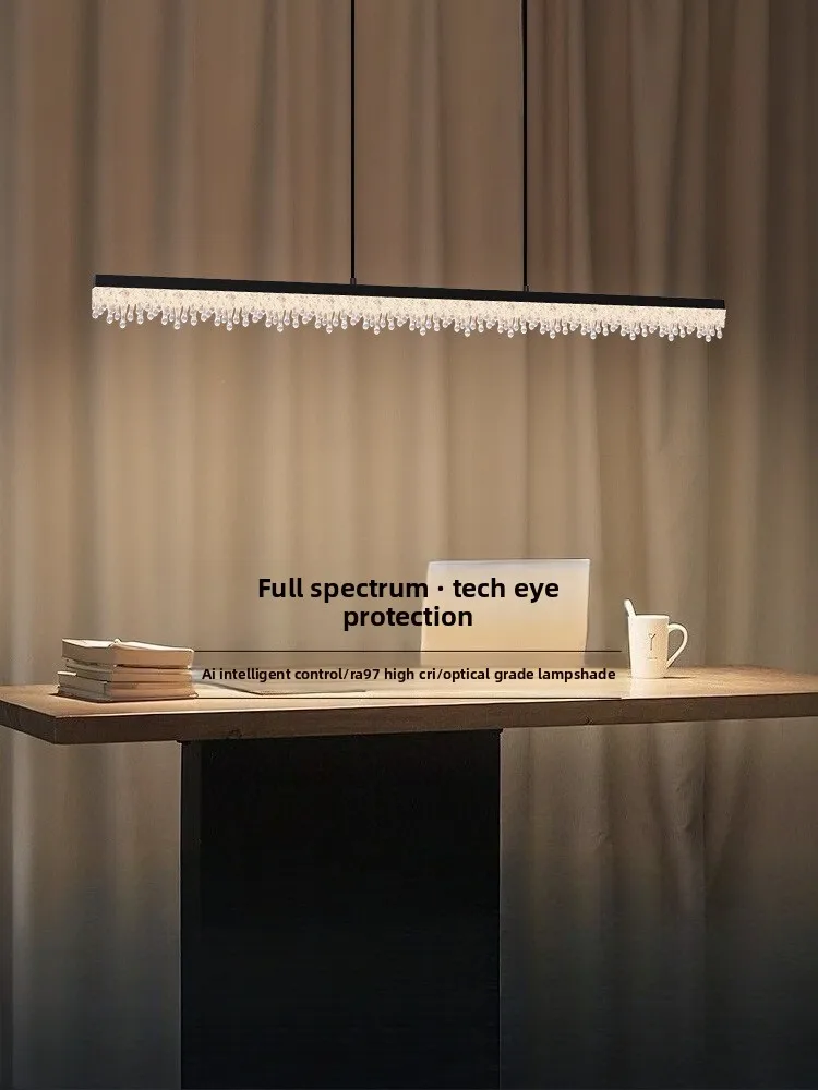 ثريا غرفة الطعام الخطيية على الطراز الإيطالي البسيط والحديث لعام 2025، ضوء قلادة إبداعي #2