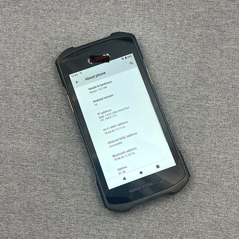 สำหรับการสแกนข้อมูล, ZEBRA TC210K PDA Scanner Android Data Collector Android 10 NFC Bluetooth WIFI